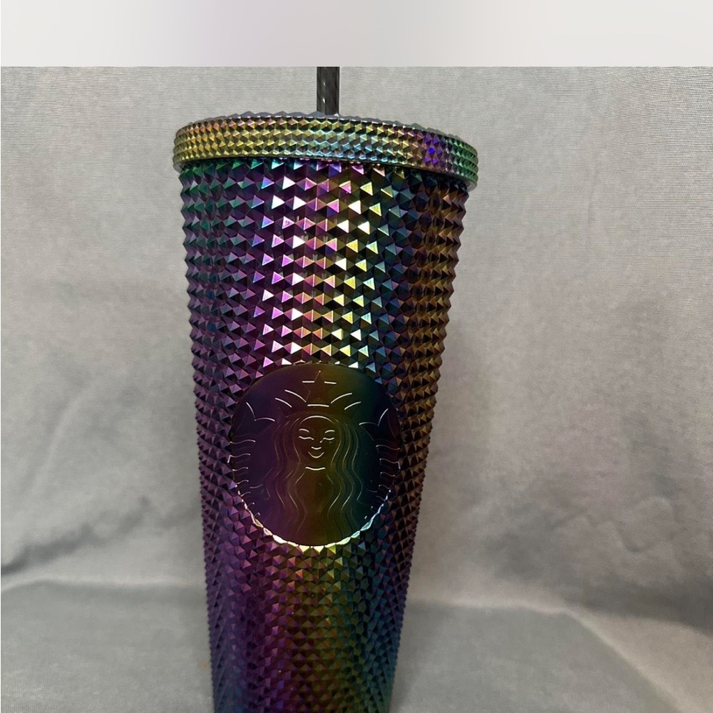Starbucks Green and Purple Tumbler
